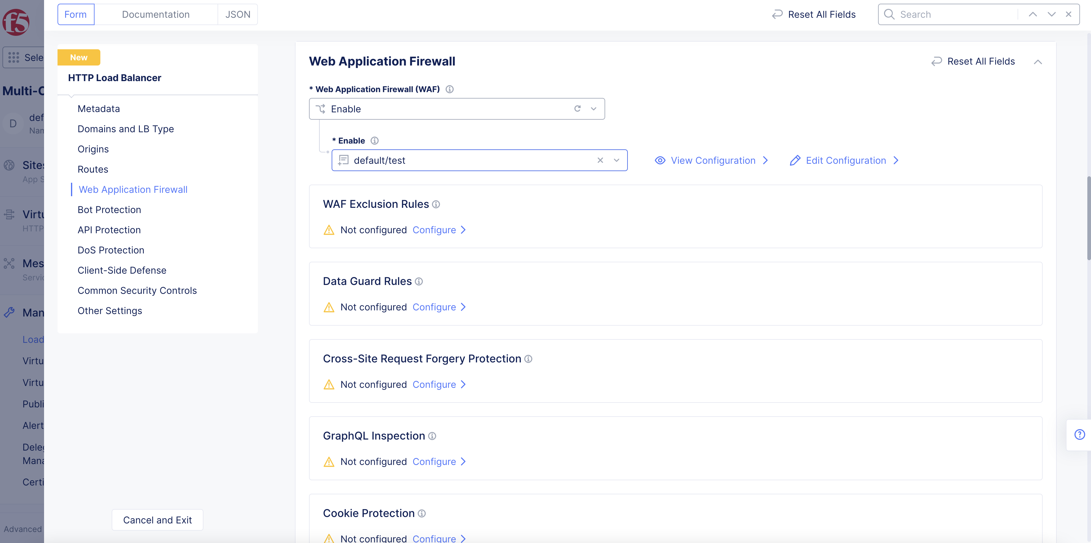 Figure: Add App Firewall
