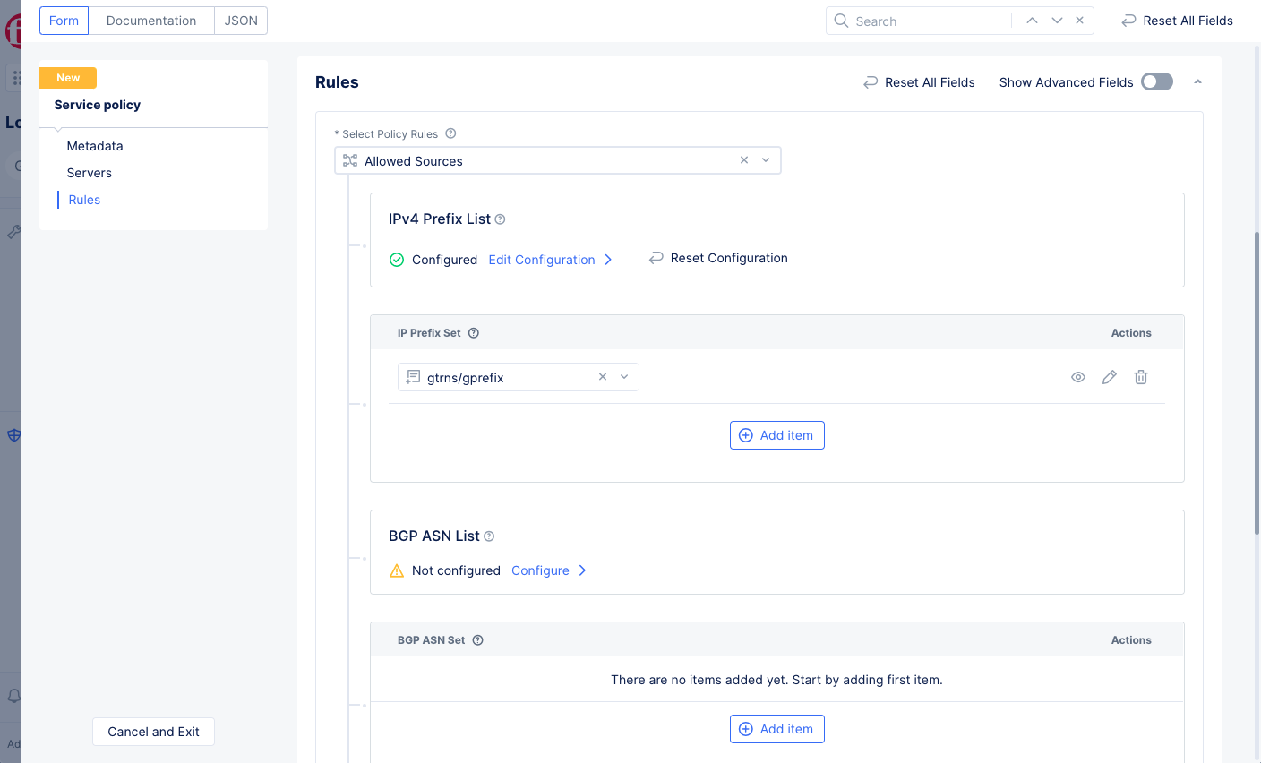 Figure: Allowed Sources