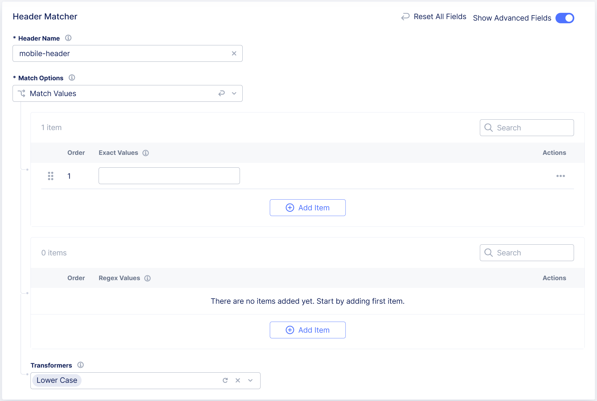 Figure: Configure Mobile SDK